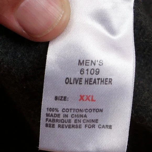 Woolrich Shirt Men's XXL Olive Heather Button Down - Picture 4 of 9